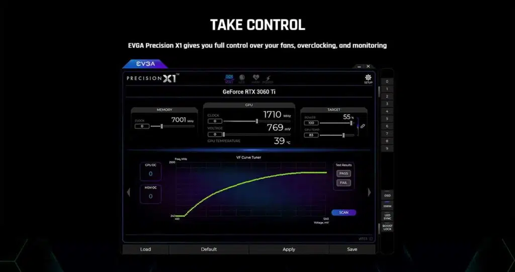 EVGA Precision X1 Support