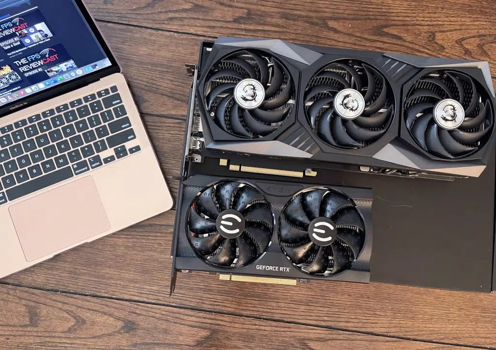 EVGA GeForce RTX 3060 Ti XC GAMING Sized up