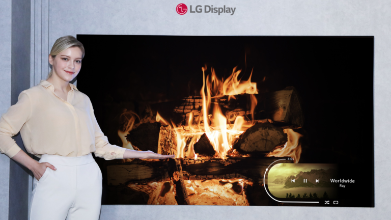 LG Unveils 77-Inch OLED Display, Plans for Smaller Panels