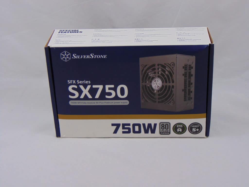 SilverStone SX750 750W SFX Power Supply Box Front