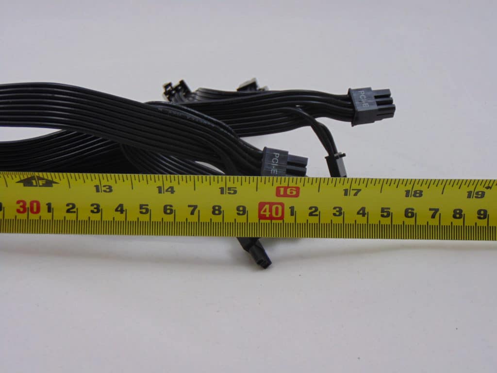 SilverStone SX750 750W SFX Power Supply Measure Cable Length