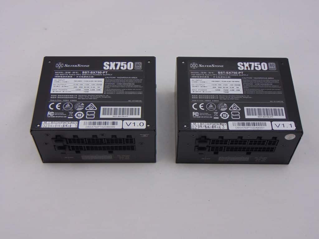 SilverStone SX750 750W SFX Power Supply Comparison