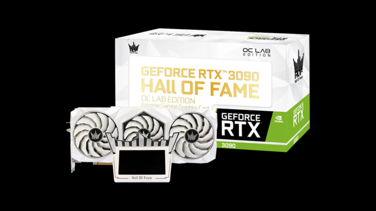 Overclockers Set 16 New Records with GALAX GeForce RTX 3090 HOF OC LAB Edition