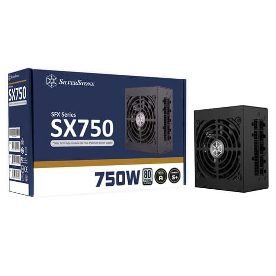 SilverStone SX750 SFX Power Supply and Box