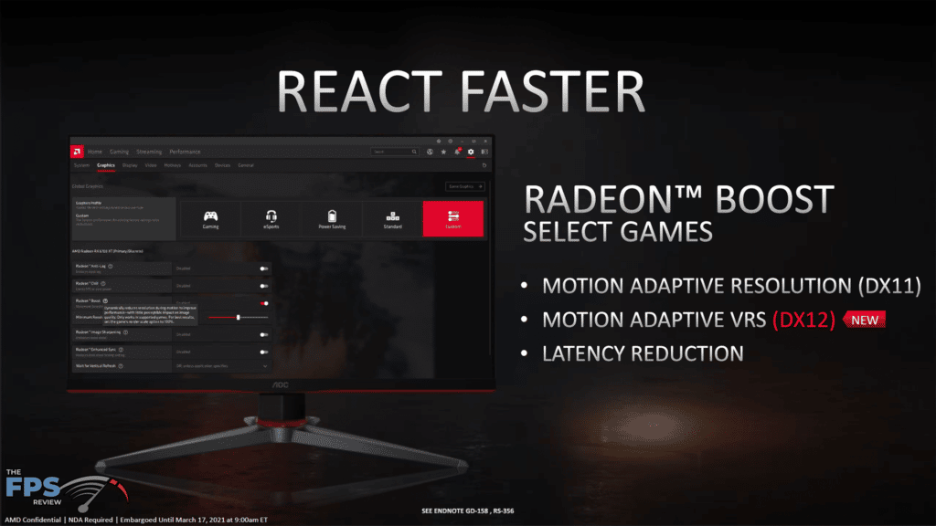 AMD Radeon RX 6700 XT Video Card Review Radeon Boost