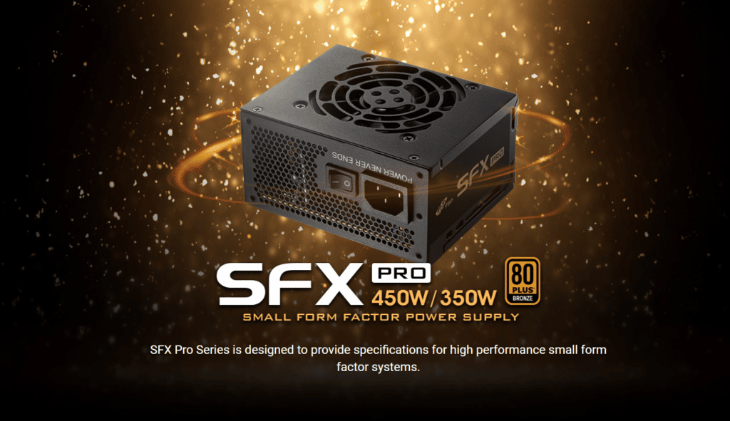 FSP SFX PRO 450W Power Supply Advertising