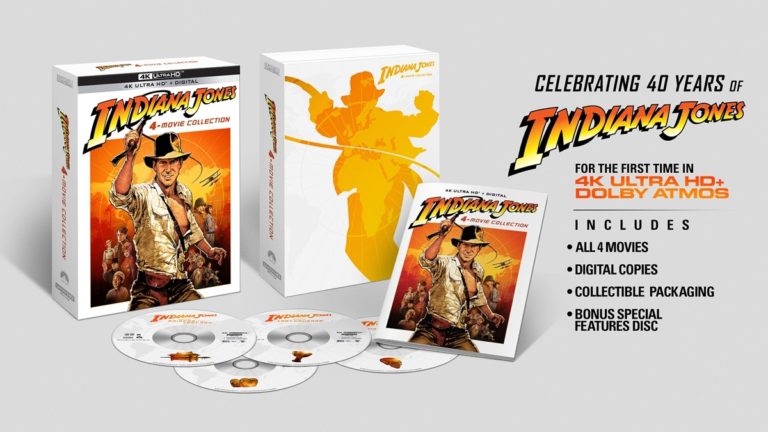 Indiana Jones Quadrilogy Coming to 4K Ultra HD Blu-Ray This Summer