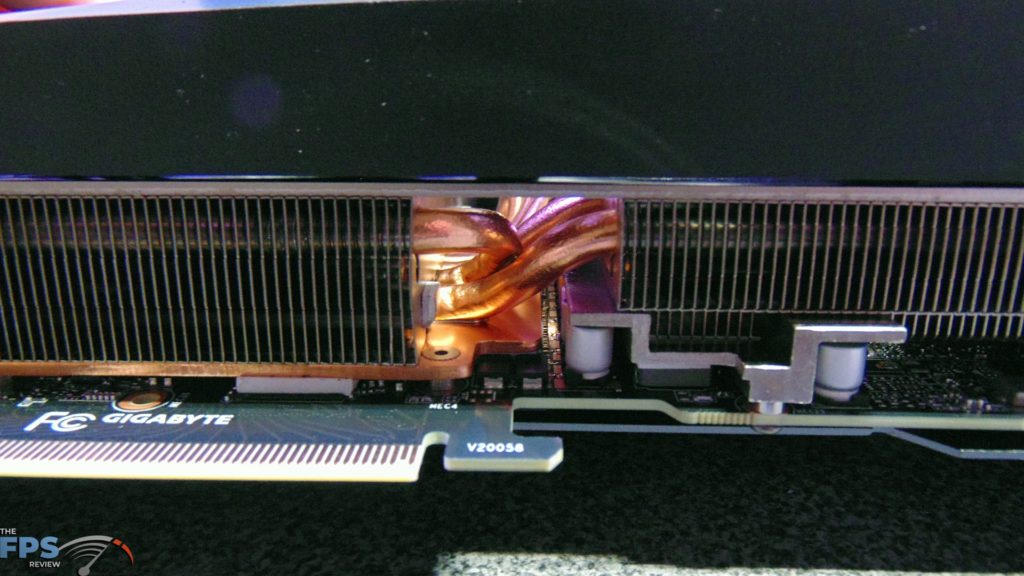 GIGABYTE GeForce RTX 3090 GAMING OC Heatpipes and Heatplate and Heatsink