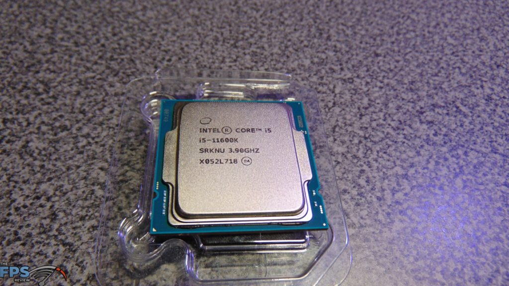 Intel Core i5-11600K CPU Top