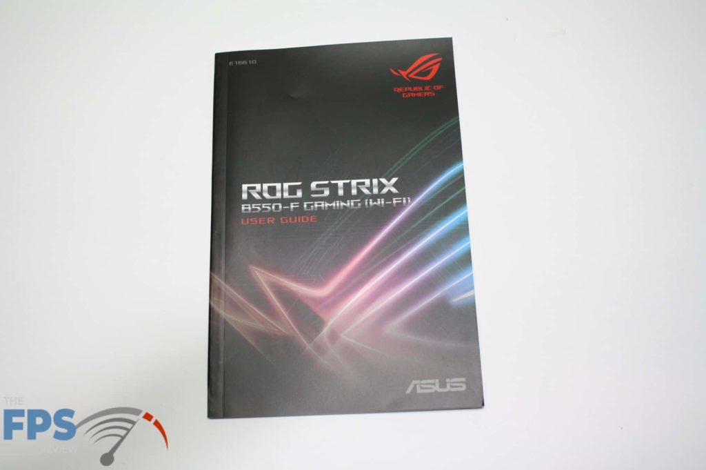 Asus Rog Strix B550-F manual