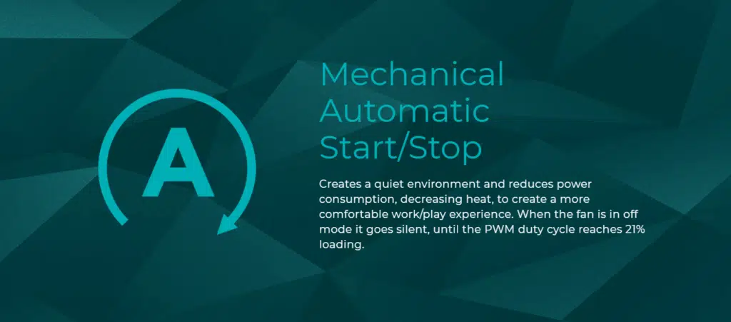 Iceberg Thermal IceSleet X5 pwm start/stop infographic