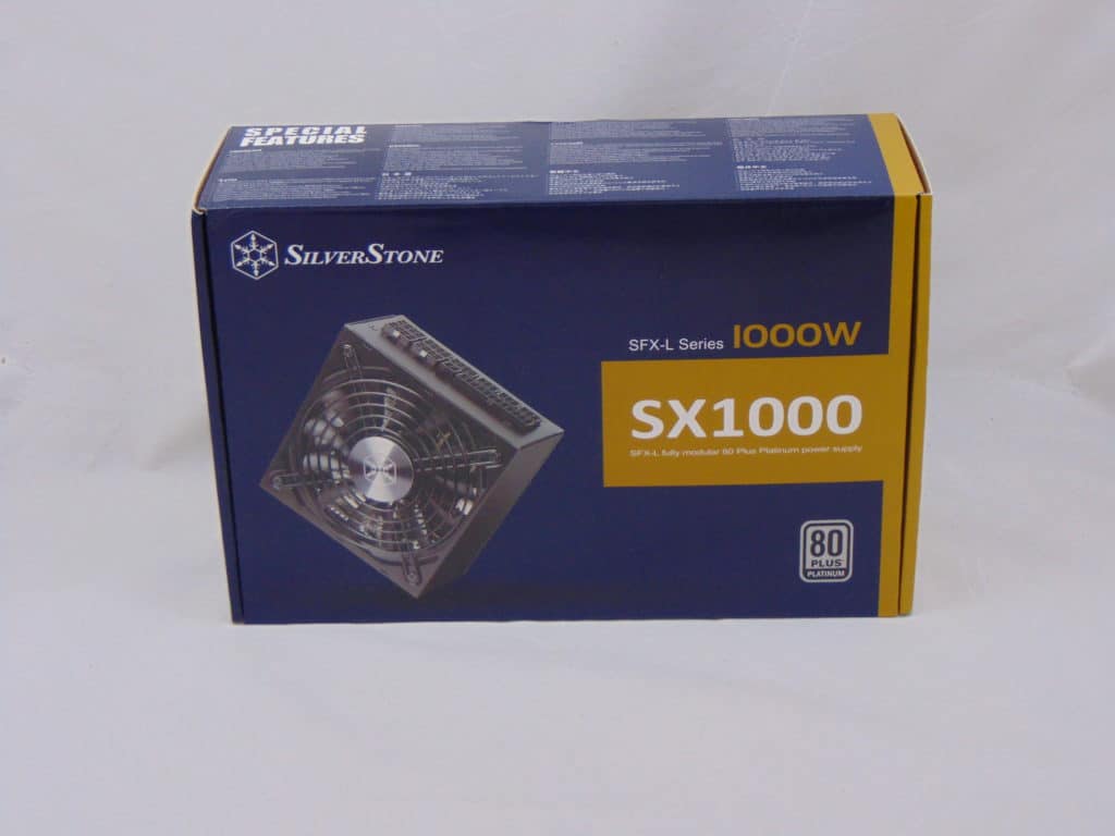 SilverStone SX1000 1000W SFX-L Power Supply box front