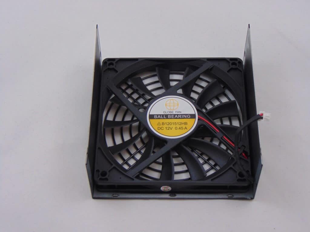 SilverStone SX1000 1000W SFX-L Power Supply closeup of fan