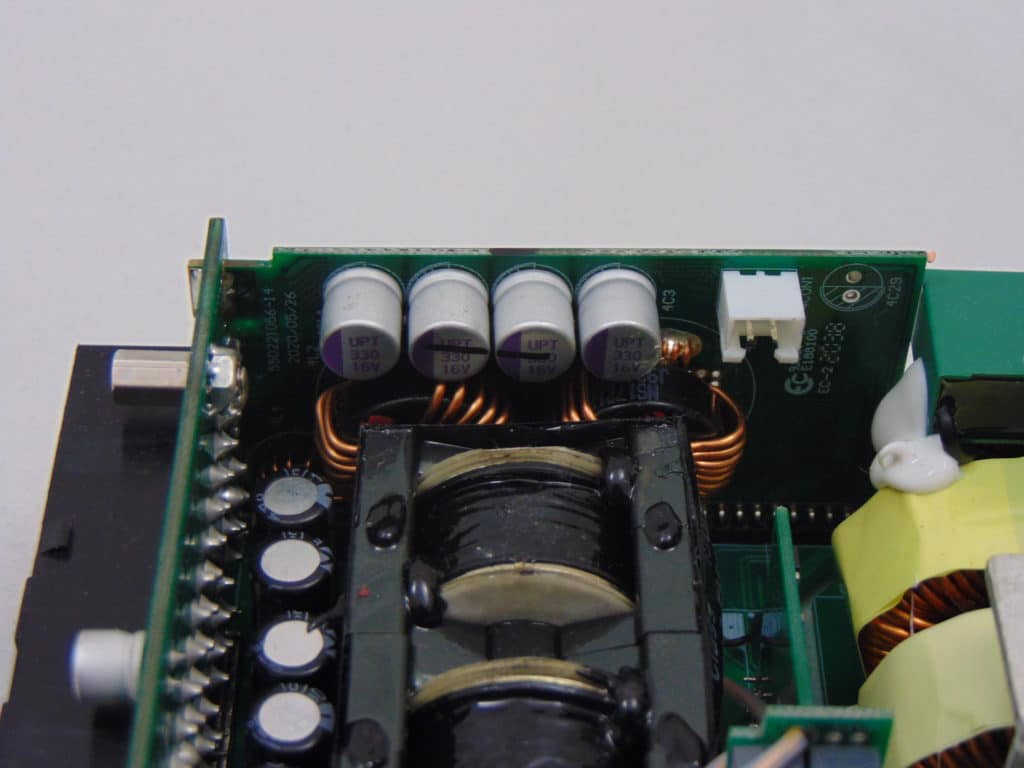 SilverStone SX1000 1000W SFX-L Power Supply capacitors