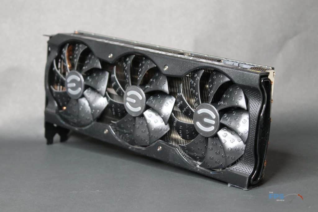 EVGA GeForce RTX 3070 XC3 ULTRA front angle view
