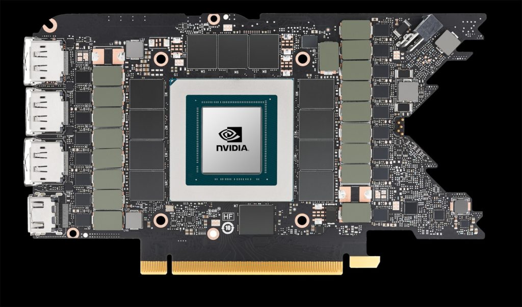NVIDIA GeForce RTX 3080 Ti Founders Edition bare pcb front side