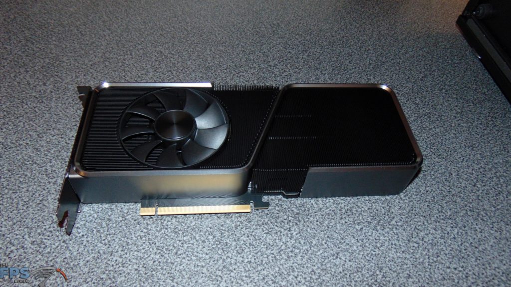 NVIDIA GeForce RTX 3070 Ti Founders Edition front of video card