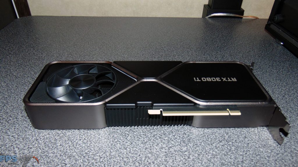NVIDIA GeForce RTX 3080 Ti Founders Edition video card side view