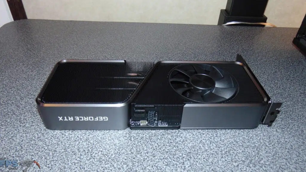 NVIDIA GeForce RTX 3070 Ti Founders Edition front of video card