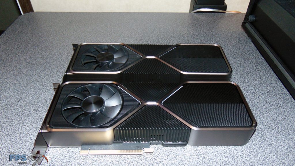 NVIDIA GeForce RTX 3080 Ti Founders Edition and GeForce RTX 3080 Founders Edition side by side