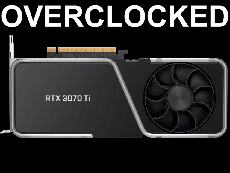 Overclocking NVIDIA GeForce RTX 3070 Ti Founders Edition