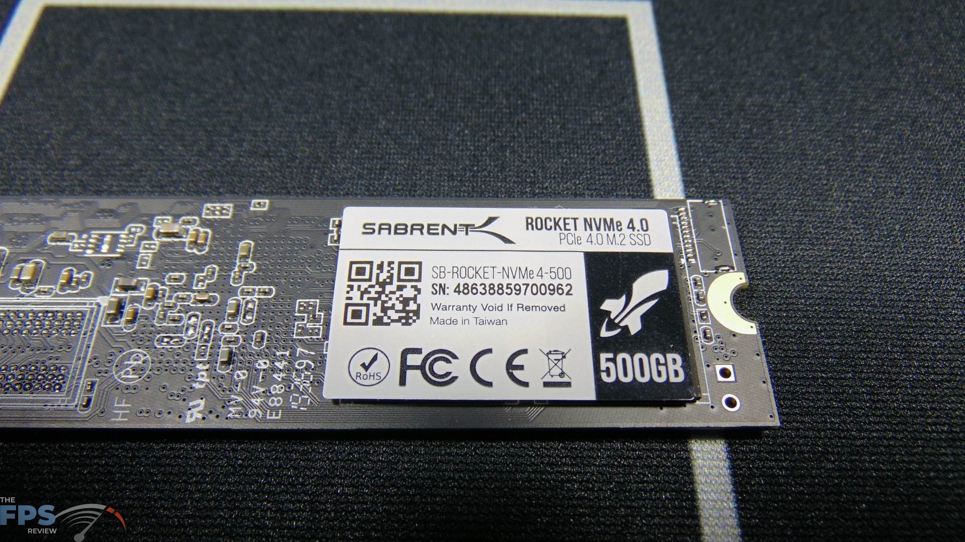 Sabrent Rocket 500GB PCIe 4.0 NVMe SSD Review - The FPS Review