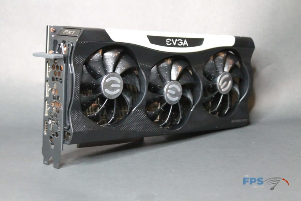 EVGA RTX 3070 FTW ULTRA GAMING  Front side angle view
