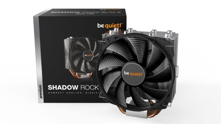 Be Quiet! Unveils Shadow Rock Slim 2 CPU Cooler