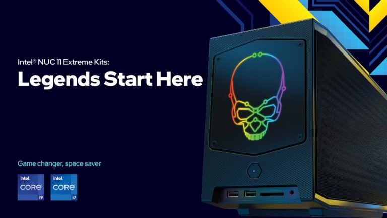 Intel Announces “Beast Canyon” NUC 11 Extreme Kits with 11th Gen Core Processors and Support for Full-Size Discrete Graphics Cards