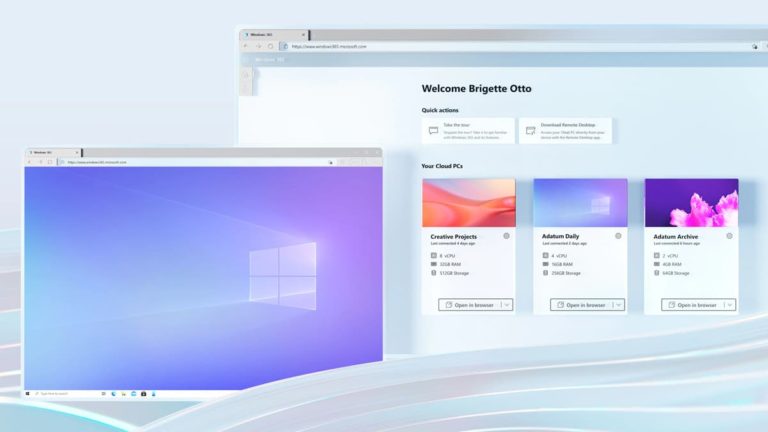 Microsoft’s Windows 365 Cloud PC Service Now Available to Business and Enterprise Customers for $20 to $162 per User per Month