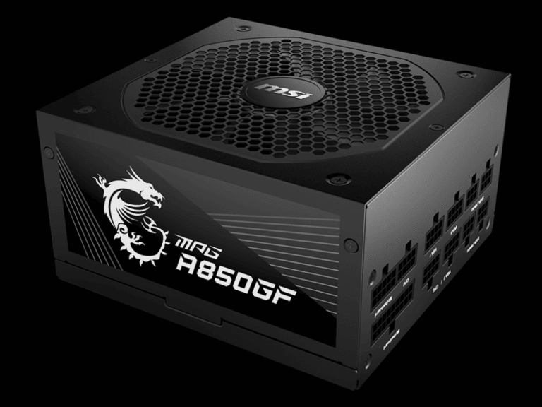 MSI MPG A850GF 850W Power Supply Review