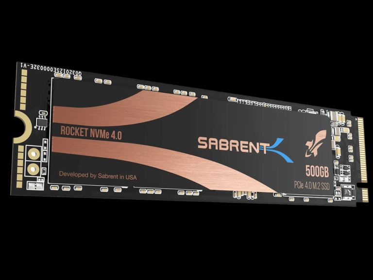 Sabrent Rocket 500GB PCIe 4.0 NVMe SSD Featured Image