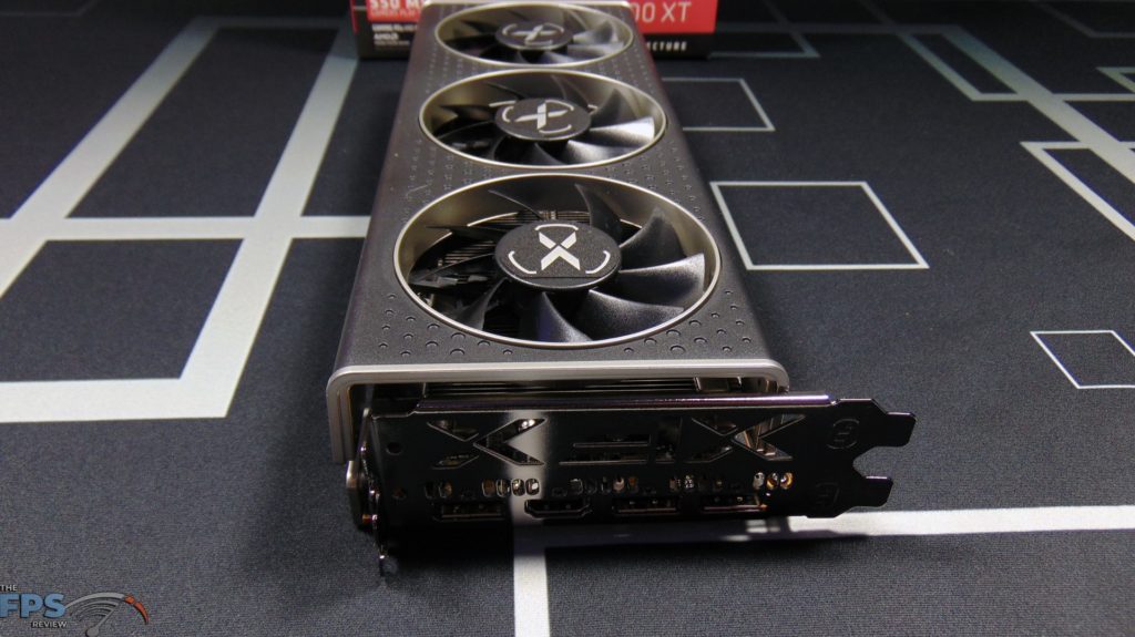 XFX SPEEDSTER MERC 308 Radeon RX 6600 XT Black Front View