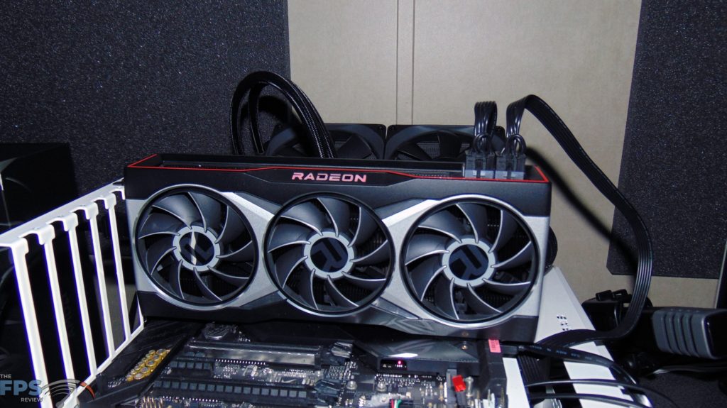 AMD Radeon RX 6900 XT Video Card Installed in System