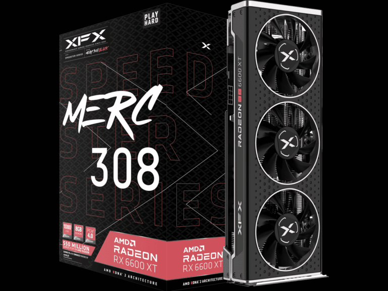 XFX SPEEDSTER MERC 308 Radeon RX 6600 XT Black Review