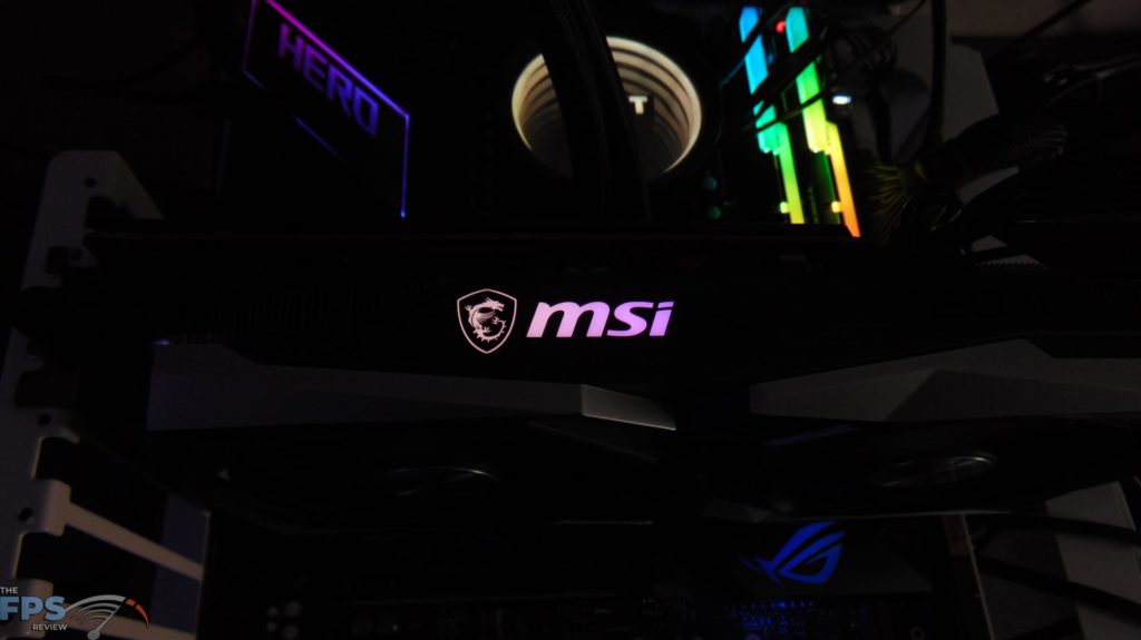 MSI Radeon RX 6600 XT GAMING X Video Card RGB MSI Light