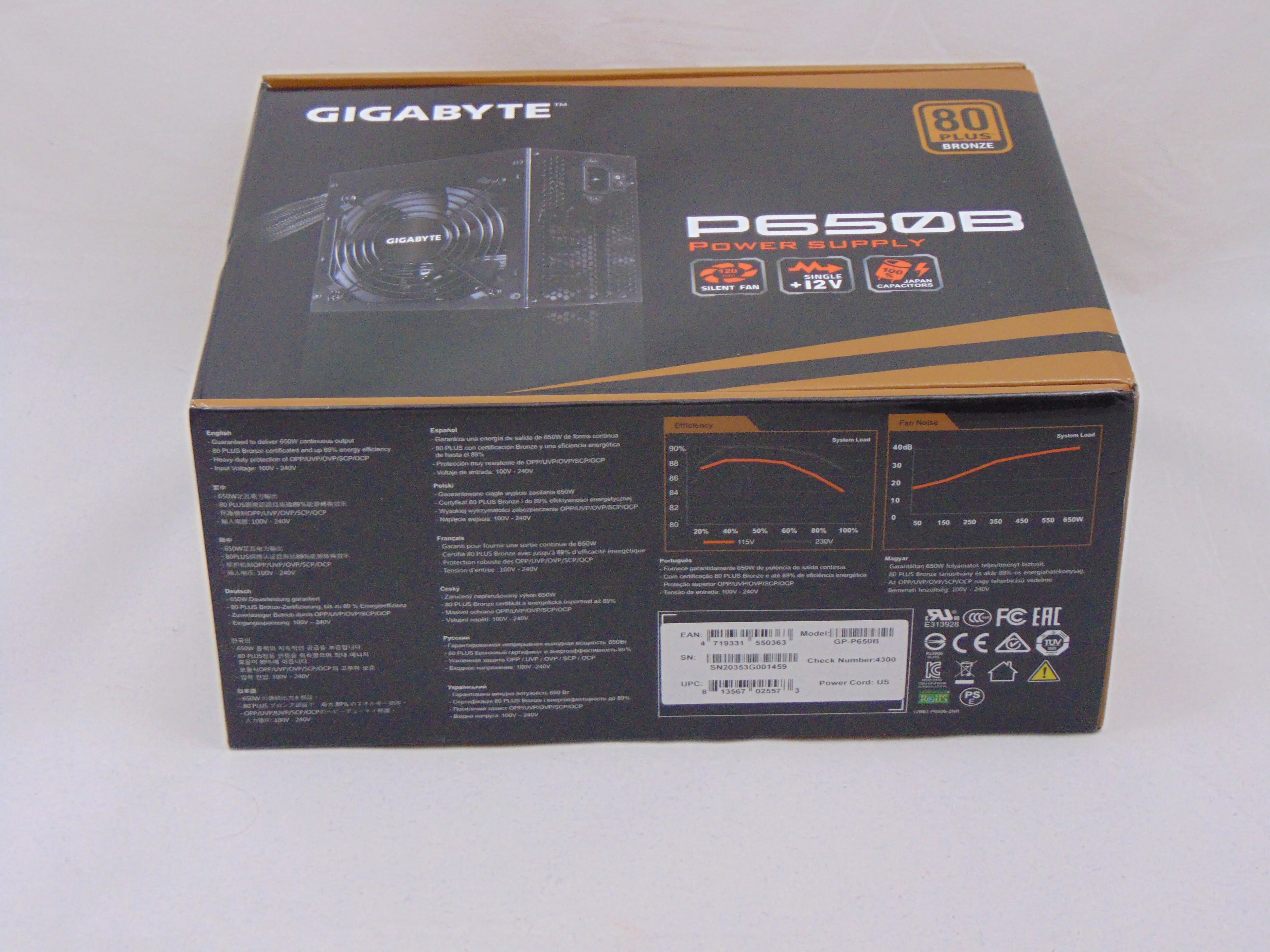 GIGABYTE P650B 650W Power Supply Review Page 2 of 7 The FPS Review
