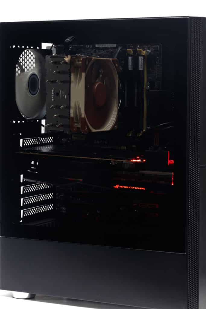 FSP CMT271A Case with System Components Installed