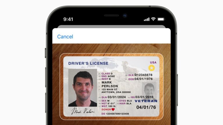 Apple Announces First US States to Allow Digital Driver’s Licenses and State IDs on iPhones