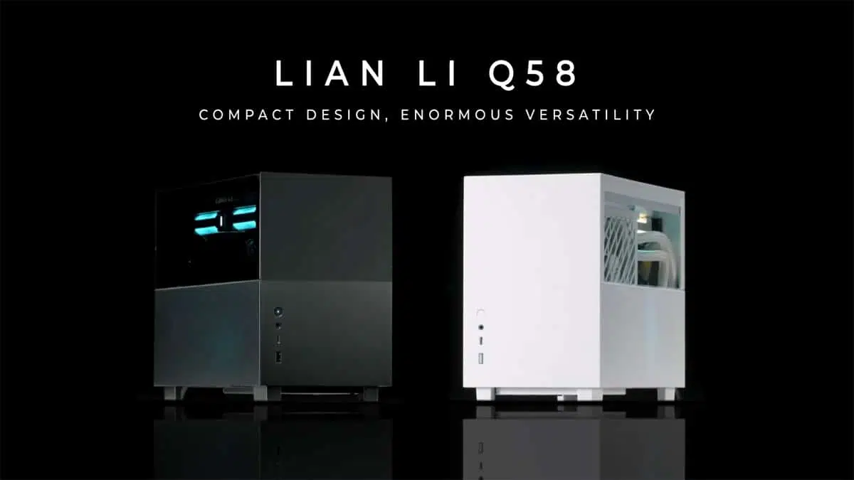 Lian Li Announces the Q58, a Compact ITX Case with Mesh and Tempered