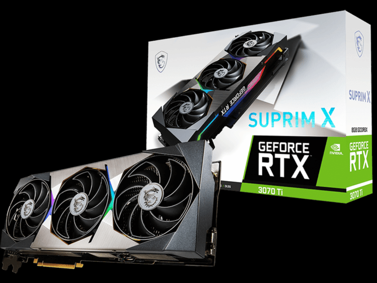MSI GeForce RTX 3070 Ti SUPRIM X 8G Video Card Review