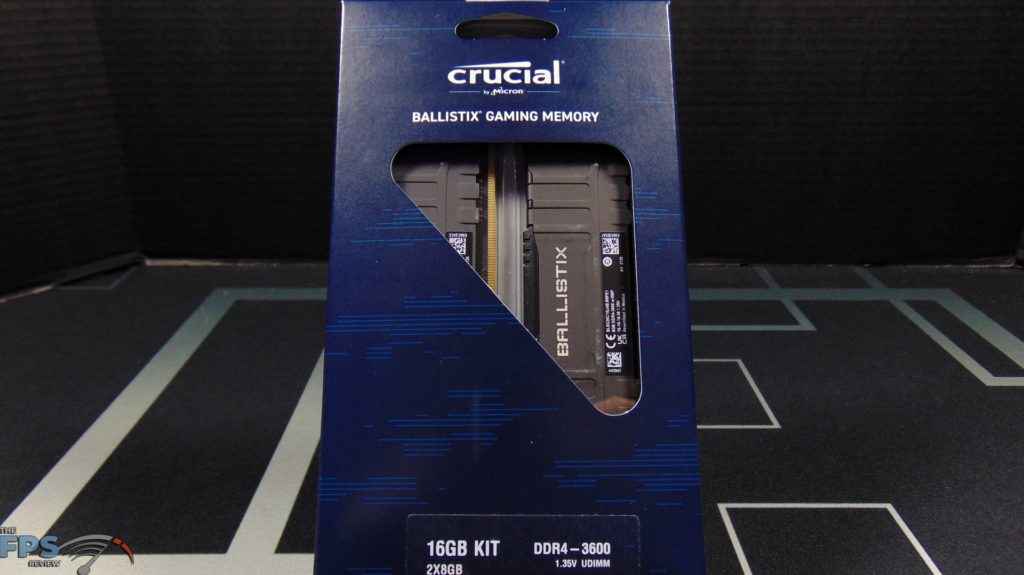 Crucial Ballistix DDR4-3600 CL16 16GB RAM Kit Box Front