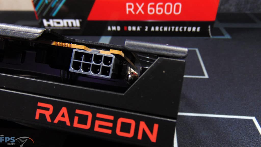SAPPHIRE PULSE Radeon RX 6600 GAMING Video Card Power Connector