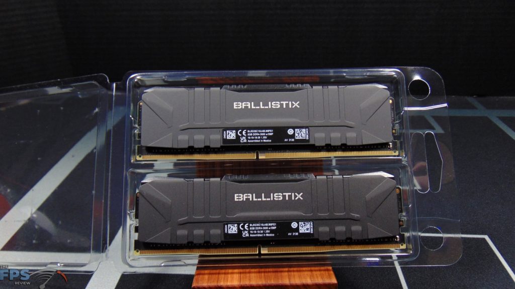 Crucial Ballistix DDR4-3600 CL16 16GB RAM Kit Opened Up