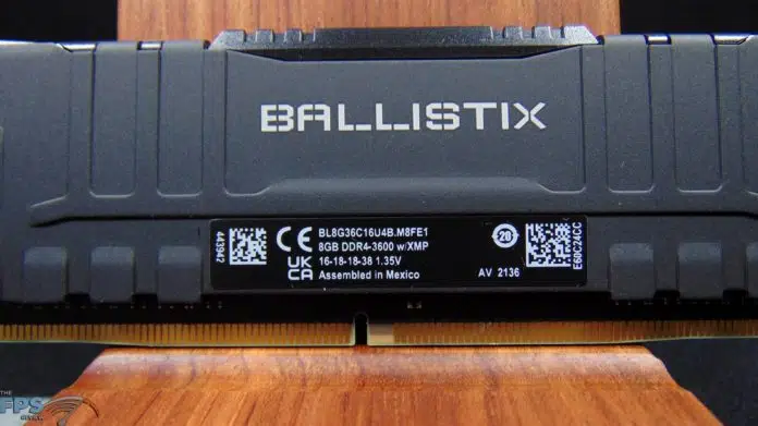 Crucial Ballistix DDR4-3600 CL16 16GB RAM Kit Review