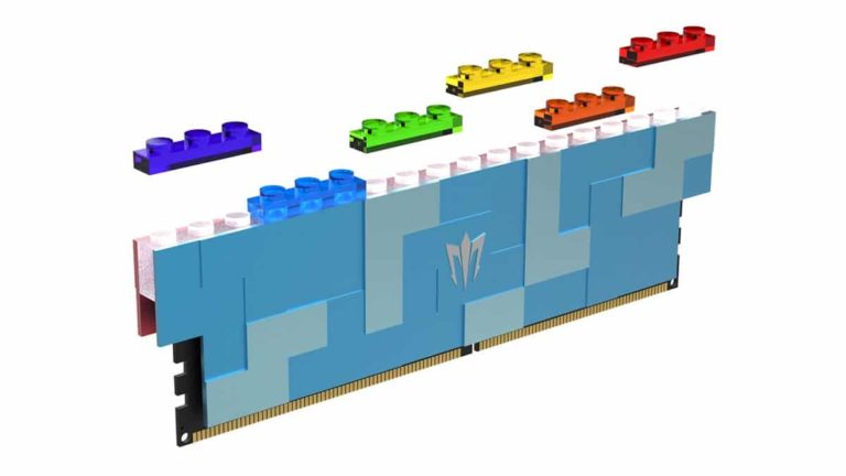 GALAX Showcases RGB DDR5 Memory Designed for LEGO Fanatics