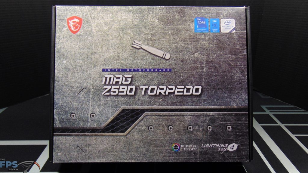 MSI MAG Z590 TORPEDO Motherboard Box Front