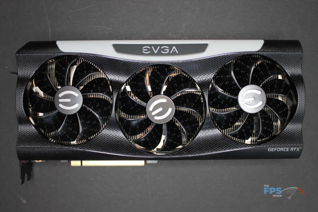 EVGA GeForce RTX 3070 Ti FTW3 ULTRA GAMING front video card view
