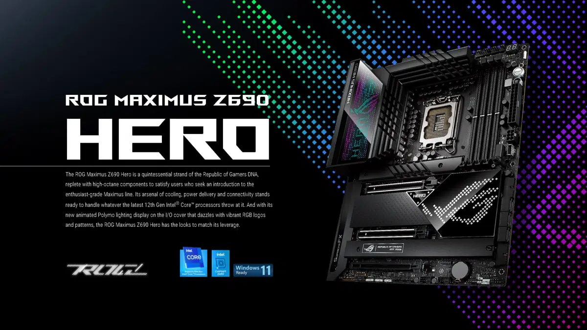 ASUS to Launch Recall Program for Failing ROG Maximus Z690 Hero