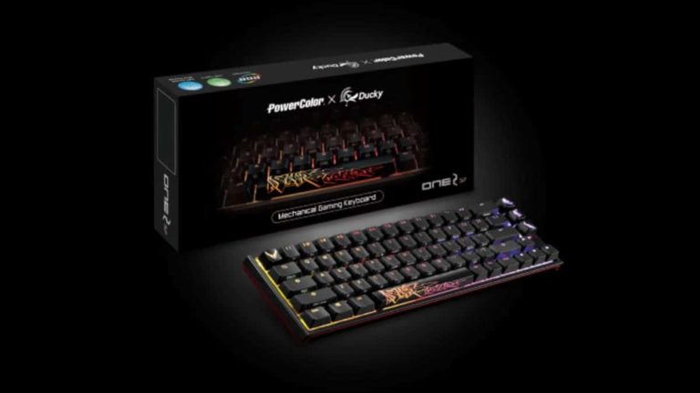 PowerColor Teams with Ducky to Release Special Edition Mechanical Gaming Keyboard